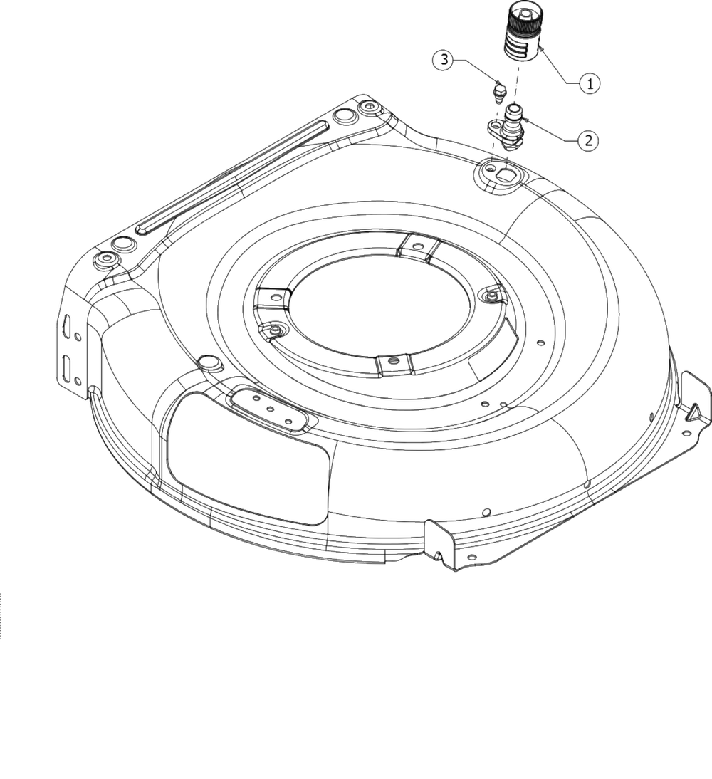 Deck Wash Diagram and Parts List for 12AVB2M5345 2018 Yard Machines Lawn Mower